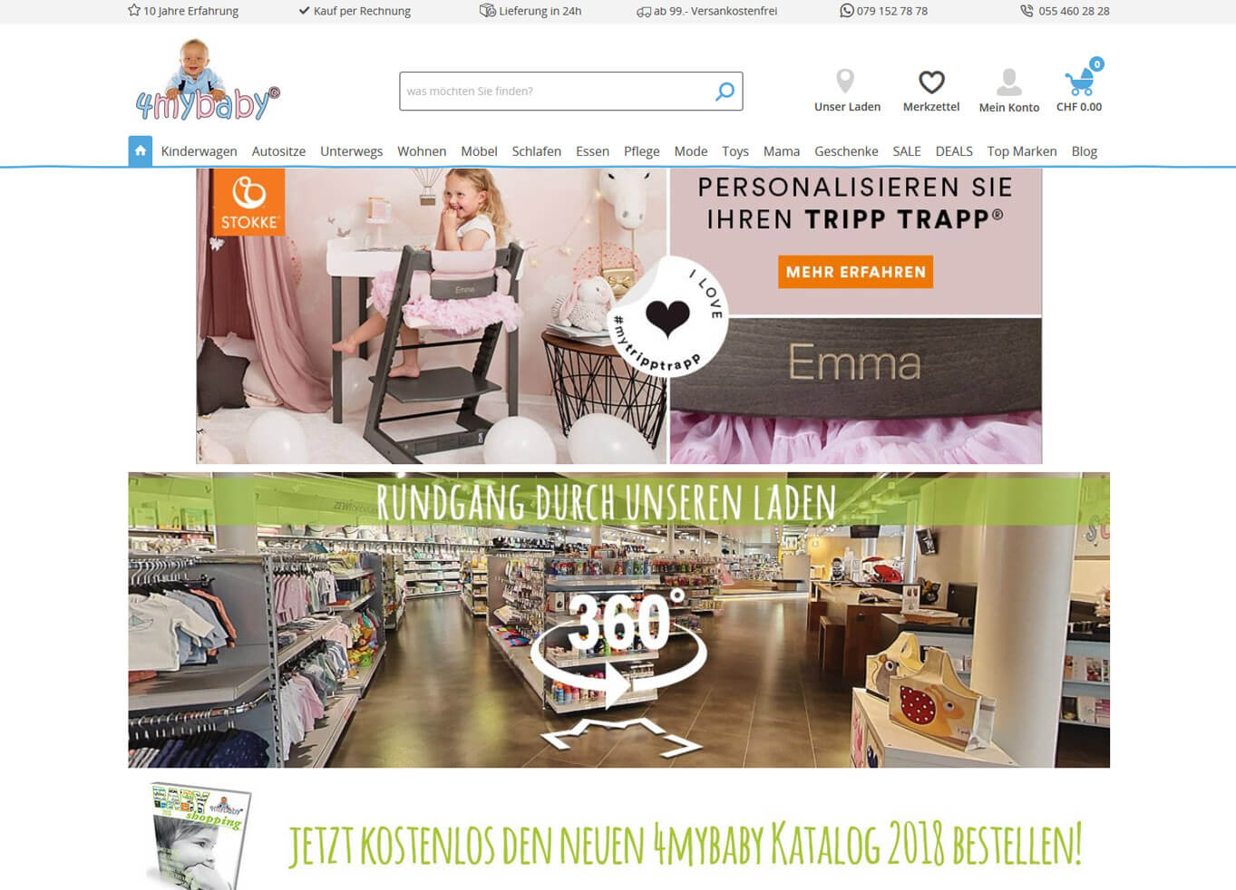 4mybaby.ch vorher